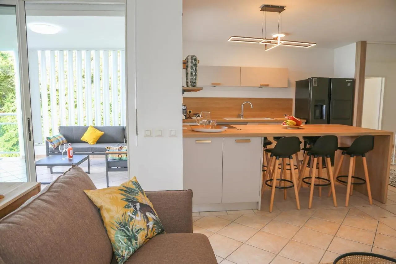 La Vue Du Phare - Appartement Neuf Avec Vue Imprenable Et Acces Crique Ле-Гозье 0*,  Гваделупа