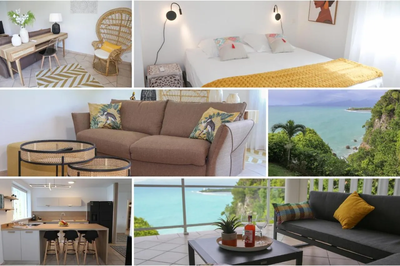 Апартаменты La Vue Du Phare - Appartement Neuf Avec Vue Imprenable Et Acces Crique Ле-Гозье